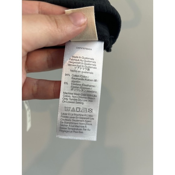 NWT Madewell Scoopneck Bralette in Sleekhold Black Size XS - Picture 6 of 7